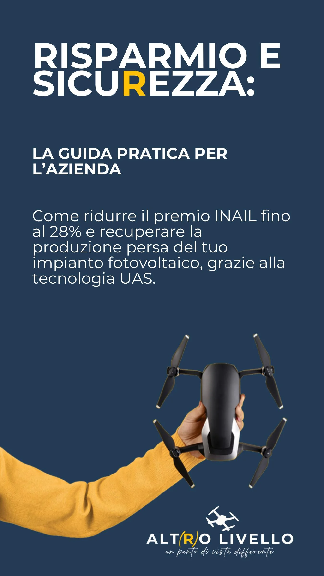 Guida per aziende — ispezioni con drone e fotovoltaico