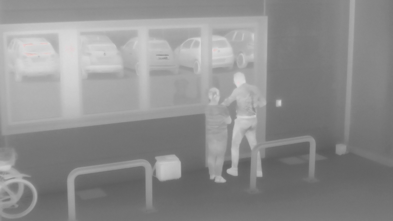 Intrusione identificata tramite termocamera